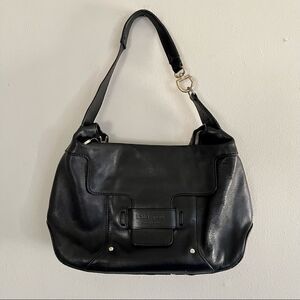 kate spade Black Leather Hobo Shoulder Bag